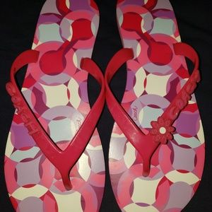 Coach Flip Flops